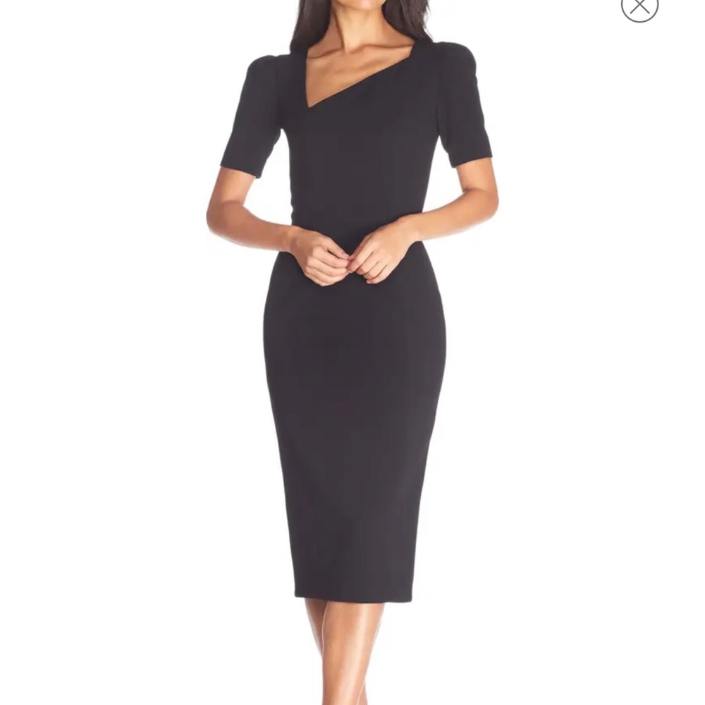 New Ruth Asymmetrical Neck Midi Dress
DRESS THE POPULATION